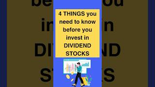 4 THINGS You Need to Know Before You Invest in DIViDEND STOCKS  Dividend Investing Strategy [upl. by Aia]