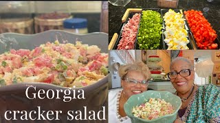 Let me show you how to make delicious Georgia cracker salad [upl. by Notrem]