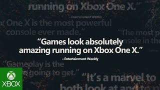 X018 – Experience Enhanced Gaming on Xbox One X [upl. by Ahsiet601]