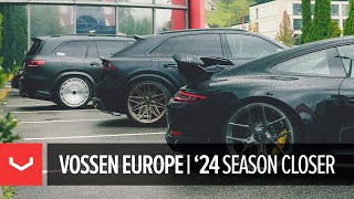 Vossen Europe Season Closer  Liechtenstein Car Show and Social [upl. by Tymes]