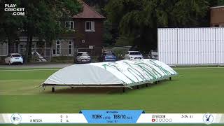 York CC 2nd XI v Studley Royal CC Yorks 1st XI [upl. by Leia]