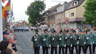 Krönungsumzug am Dienstagabend Schützenfest Neuss Holzheim 2023 [upl. by Albina]