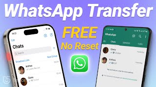 Free How to Transfer WhatsApp from Android to iPhone Official Method [upl. by Neeroc]