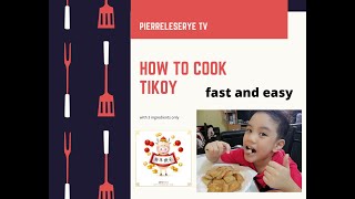 How to cook Tikoy with 3 ingredients only  fast and easy  Tikoy recipe [upl. by Kobylak]