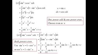 12X2 T04 06 trig integrals 2024 [upl. by Alimac]