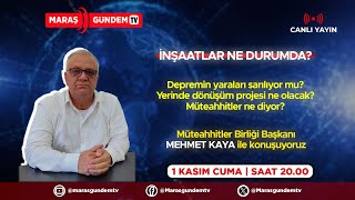 Gündem Özel 97  DEPREMİN YARALARINI SARABİLDİK Mİ  Müteahhitler Birliği Başkanı Mehmet Kaya [upl. by Oramug146]