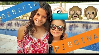 DESAFIO DA PISCINA  POOL CHALLENGE  COM RAFA GOMES  GABRIELLA SARAIVAH [upl. by Coffin]