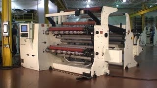 C610 Tape Slitter Rewinder [upl. by Ecaidnac]