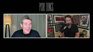 Willem Dafoe talks Poor Things and Robert Eggers Nosferatu  Interview [upl. by Blayze672]