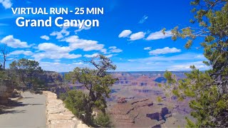 Grand Canyon  Virtual Run  Virtueller Lauf für das Laufband Crosstrainer Training [upl. by Sinnod82]