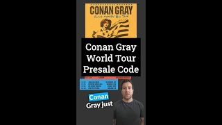 Conan Gray just announced his quotFound Heaven On Tourquot world tour 2024 [upl. by Niasuh25]