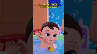 HooplaKidz Bath Song nurseryrhymes kidssong shorts hooplakidz [upl. by Ahsinhoj]