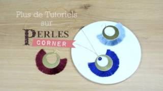 Tutoriel Créoles et Sautoir Folies par Perles Corner [upl. by Barkley82]