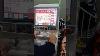 How to set time uf heparine infusion pump on NIKKISO DIALYSIS MACHINE [upl. by Lolanthe748]