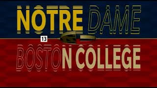 Notre Dame vs Boston College College Soccer Highlights [upl. by Holms472]