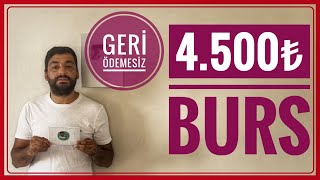 TEV BURSU 4500₺ GERİ ÖDEMESİZ BURSTÜRK EĞİTİM VAKFI BURS BAŞVURUSU NASIL YAPILIRKARŞILIKSIZ BURS [upl. by Kienan]