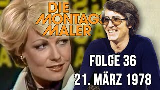 Die Montagsmaler  Mit Frank Elstner  Folge 36 vom 21 März 1978 [upl. by Kciv]