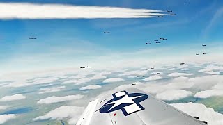 Blue Nosed Bastards of Bodney  Sortie 04  DCS World P51D [upl. by Anaahs]