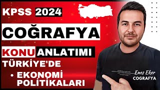 32 KPSS 2024 I Türkiyede Ekonomi Politikaları I Enes Hoca kpsscoğrafya kpss2024 [upl. by Vig]