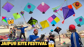 Kite Cutting Challenge IN JAIPUR MAKAR SANKRANTI  1 Patang SE 62 kati 😱 [upl. by Norvun]