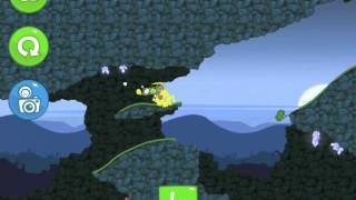 Bad Piggies Flight in the Night Level 45 Walkthrough 3 Star [upl. by Ynahteb]