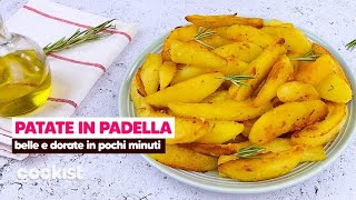 Patate in padella come farle dorate e croccanti in pochi passi [upl. by Yevrah769]