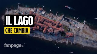 Siccità il livello del Lago Maggiore è sotto la media quotLacqua si scalda come una piscinaquot [upl. by Akeenahs]