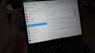 iPad Pro Magic Keyboard Settings [upl. by Faber513]