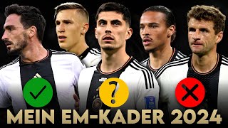 Die große DFB EMKaderanalyse Mit diesen 23 Spielern kann Deutschland zur Überraschung werden [upl. by Raimund812]