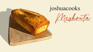 Meskouta Moroccan Orange Cake Recipe  a zesty bright loaf [upl. by Wald466]