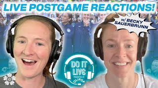 USA vs BRAZIL GOLD MEDAL MATCH  INSTANT REACTIONS w BECKY SAUERBRUNN  Do It Live [upl. by Lemaj]