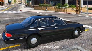 1996 FBI Detective Crown Victoria  GTA V MOD  27K  1440p  REVIEW [upl. by Acey]