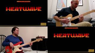 Heatwave  Grooveline Bass  Guitar Cover [upl. by Aneg]