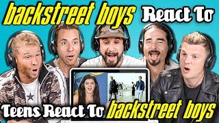 Backstreet Boys React to Teens React to Backstreet Boys [upl. by Emile]