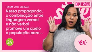 NESSA PROPAGANDA A COMBINAÇÃO ENTRE LINGUAGEM VERBAL E NÃO VERBAL PROMOVE   INTENÇÃO DO TEXTO [upl. by Ardelia]