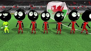 Super Goal  Soccer Stickman  Gameplay Walkthrough Part 3 Android [upl. by Inaluahek]