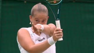 Jelena Ostapenko 🇱🇻 and Yulia Putinseva heated emotional match 😡😤🤯 Wimbledon Tennis Coverage [upl. by Rutger205]