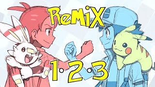 1・2・3  After the Rain Orchestral Remix Pokémon Journeys 2019 Opening BGM Style  1K Subs Special [upl. by Kerred939]