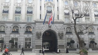 Luxury 5 Star Hotel The Stunning Rosewood London  London Architecture [upl. by Aneg]