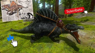 Como tamear al Spinosaurio en ARK Mobile [upl. by Giovanna]