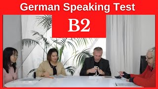 German Speaking Test Telc Level B2 with feedback Mündliche Prüfung telc B2 2024 [upl. by Niras]