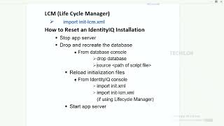 How to Reset Sailpoint IIQ  How to DeleteInitialize Sailpoint Database [upl. by Pattison]