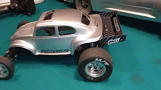 Losi Mini B with VW Baja bug body [upl. by Aihsakal]