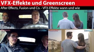 Visuelle Effekte in der Postproduktion Die Vorteile von GreenScreen und VFX [upl. by Marybeth]