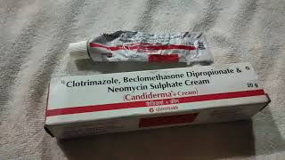 Candiderma plus cream clotrimazole neomycin sulphate cream [upl. by Zoila]