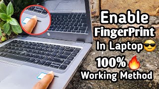 How To Enable FingerPrint In Laptop [upl. by Adena]