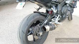 Yamaha MT10 Delkevic Exhaust Start [upl. by Yorgerg]