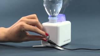 Travel Humidifier AIROSWISS U7146 Operation Video [upl. by Hsak539]