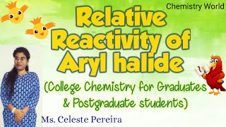 Aryl halide Relative reactivity of Aryl Alkyl vinyl benzyl halide towards Nu substitution [upl. by Ueihttam]