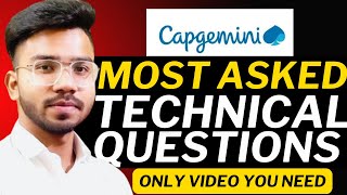 Capgemini Technical Assessment MCQ  Most Asked Questions Leaked🔥 [upl. by Og400]